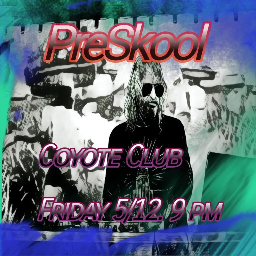 Tonight psychedelic warrior @djpreskool at @thecoyoteclub_bk 9 pm till late classic and contemporary electronic dance music #aspectofreality #feedyourhead #bed-sty #dancemusic #psychedelic #dj #djlife