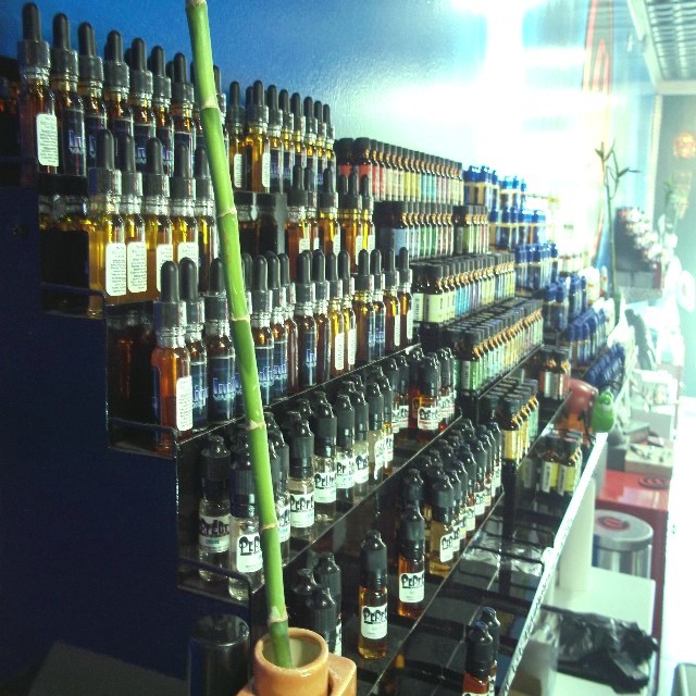 Just some of our premium e-liquid