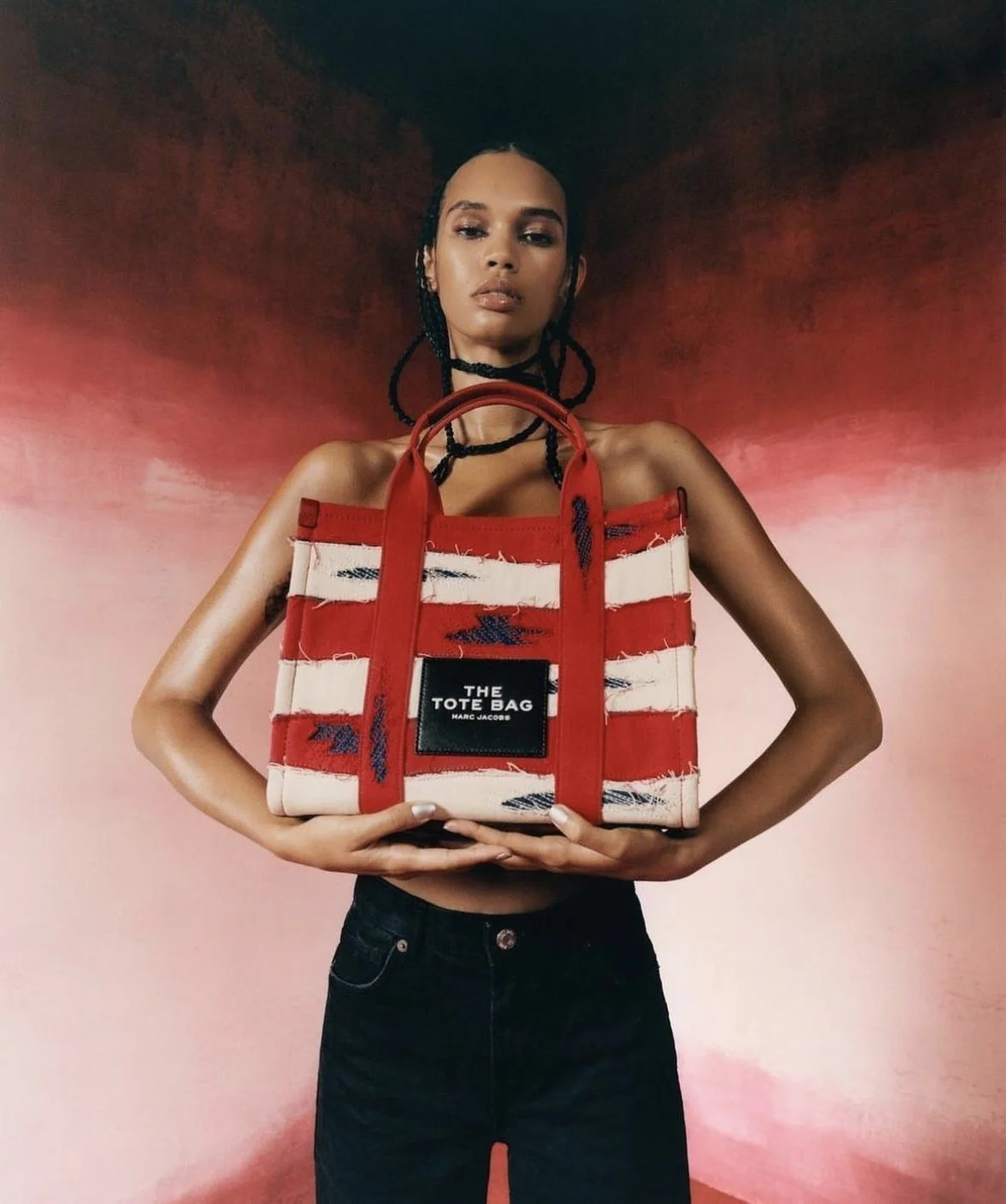  Painted backdrops for Marc Jacobs 