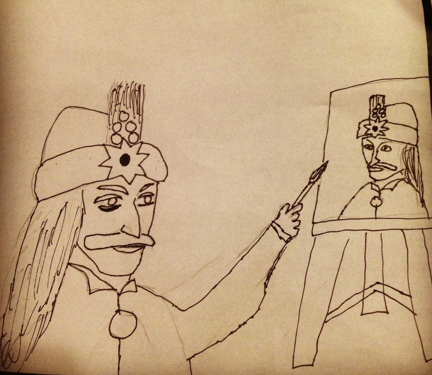 Normal
0




false
false
false

EN-US
X-NONE
X-NONE

 
 
 
 
 
 
 
 
 
 
 


 
 
 
 
 
 
 
 
 
 
 

Vlad the Impaler painting a self-portrait.