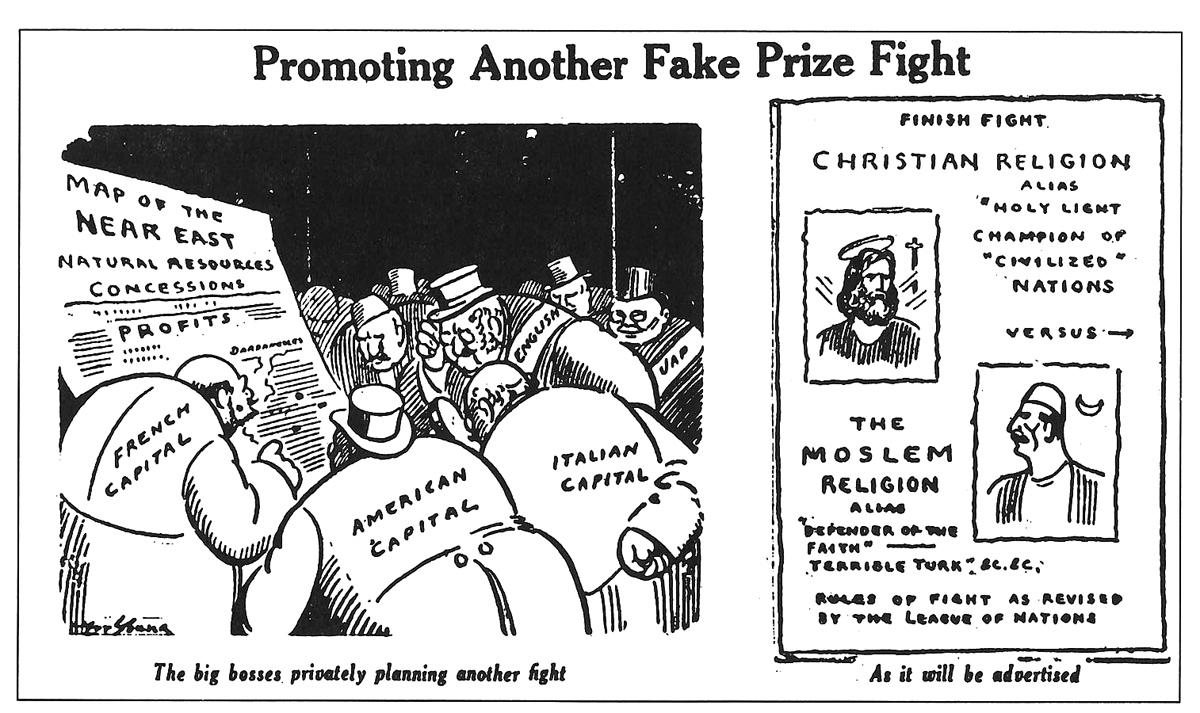 Art Young, The Appeal to Reason , October 28, 1922.