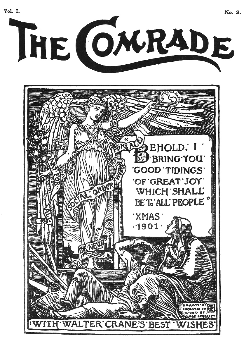 Walter Crane, The Comrade , 1901.