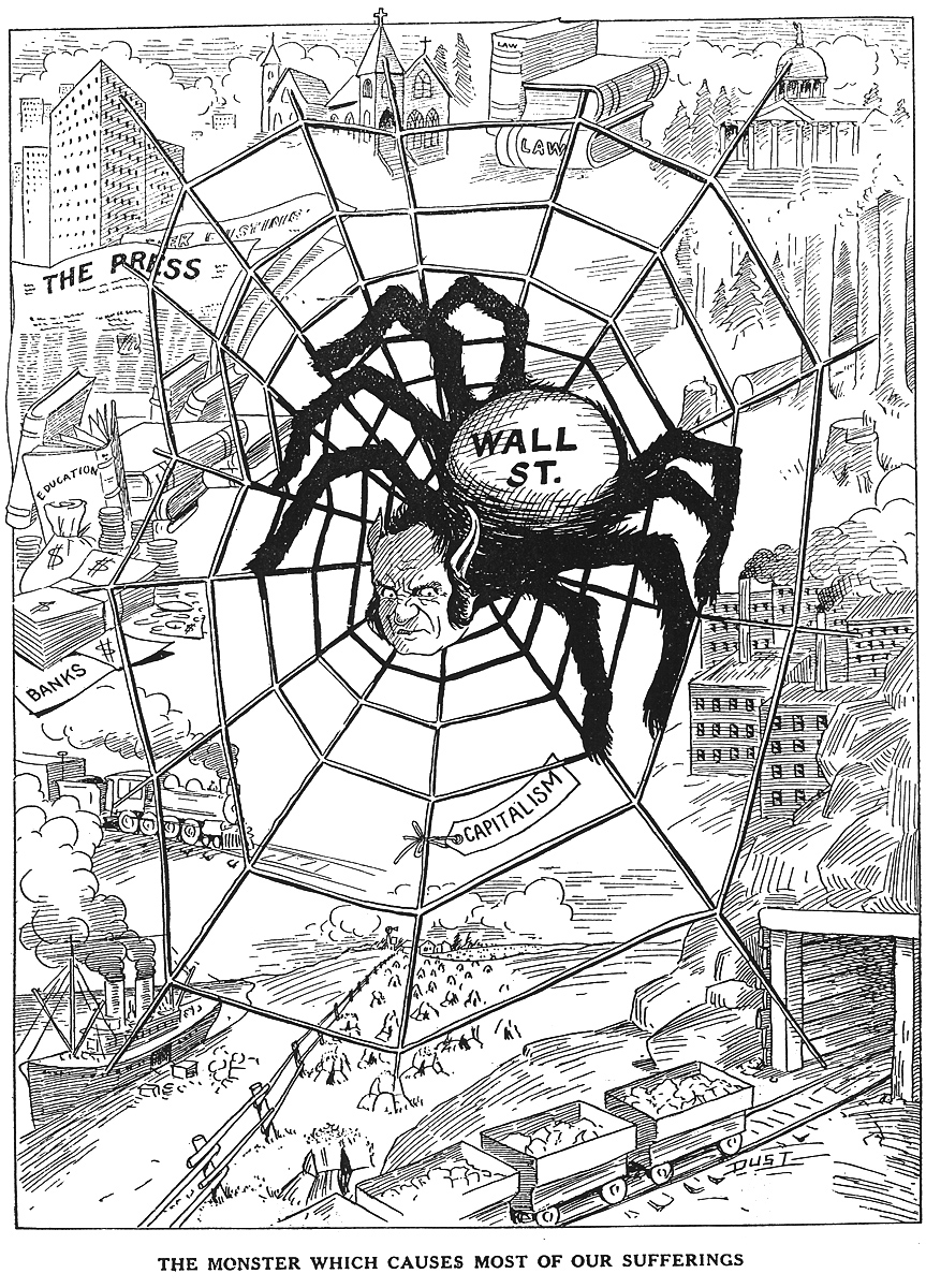 ‘DUST’ Wallen, One Big Union Monthly, September 1920. Click images to enlarge. 