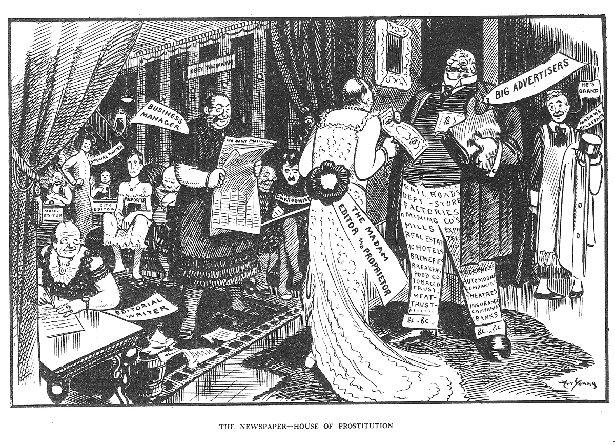 Art Young, The Masses , December 1912. 