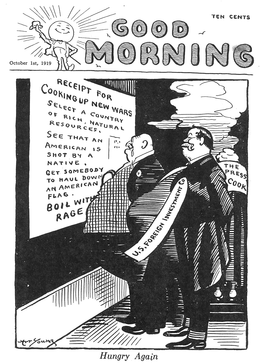 Art Young, Good Morning , October 1, 1920.