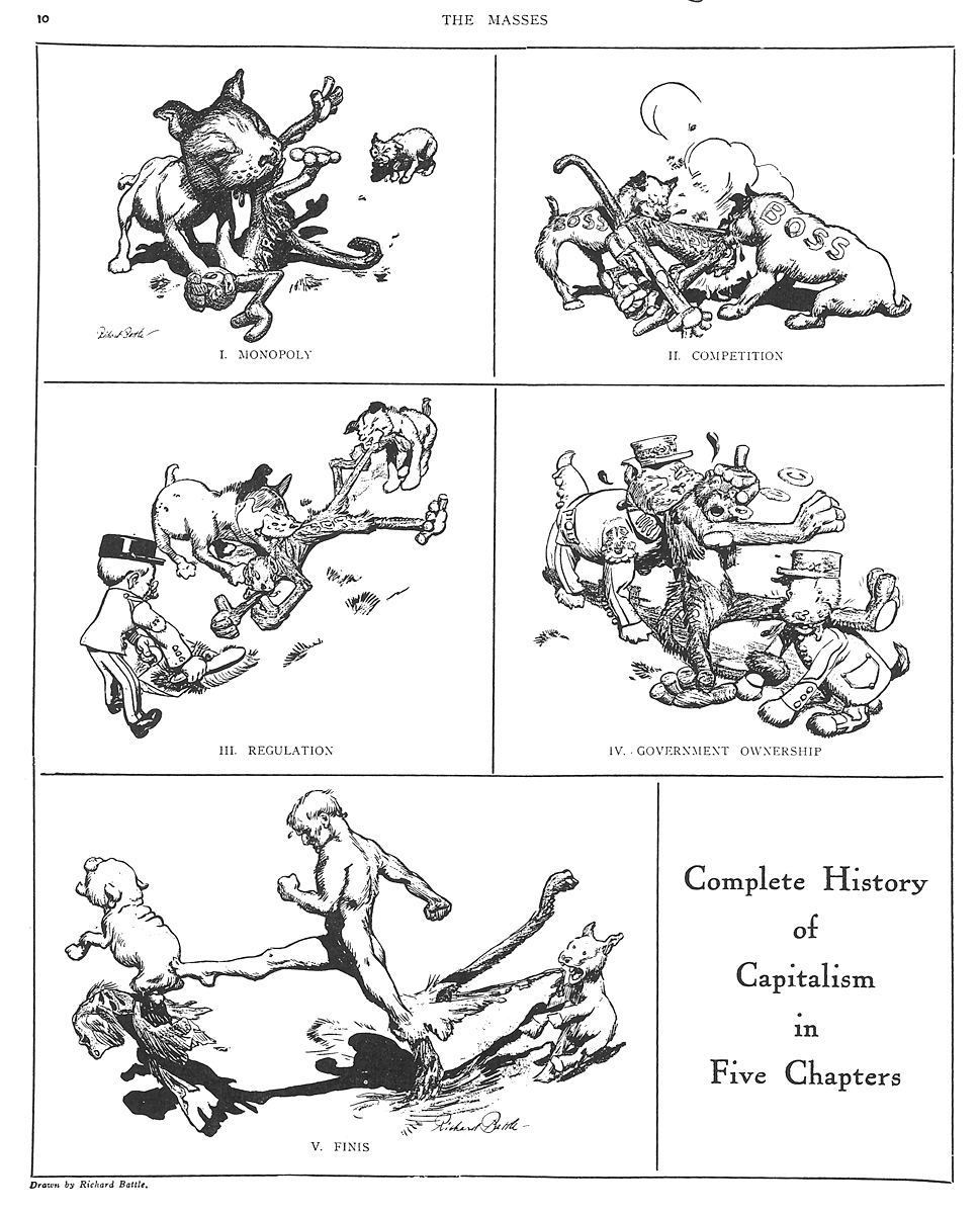 Richard Battle, The Masses , January 1914.