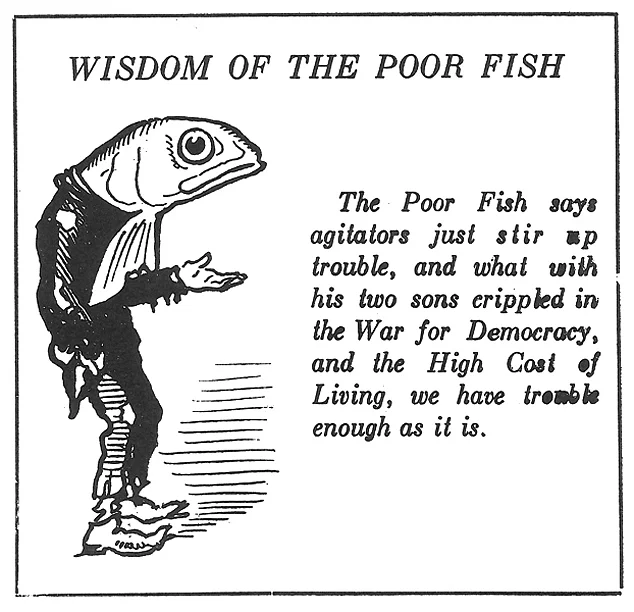 Art Young, Good Morning , October 1, 1919.