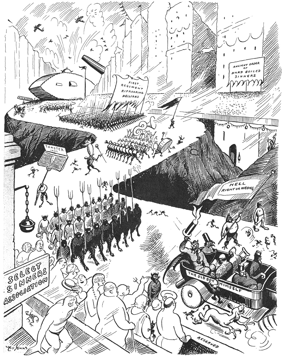 Art Young's Inferno , The Big Parade. 