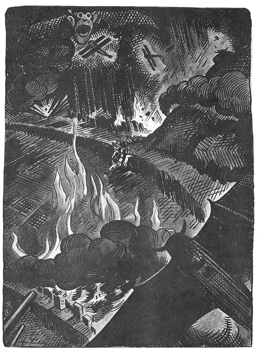 Art Young's Inferno , Annihilation. Click images to enlarge. 