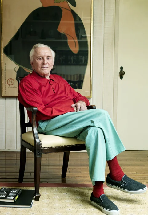 Kirk Douglas Sally Peterson.jpg