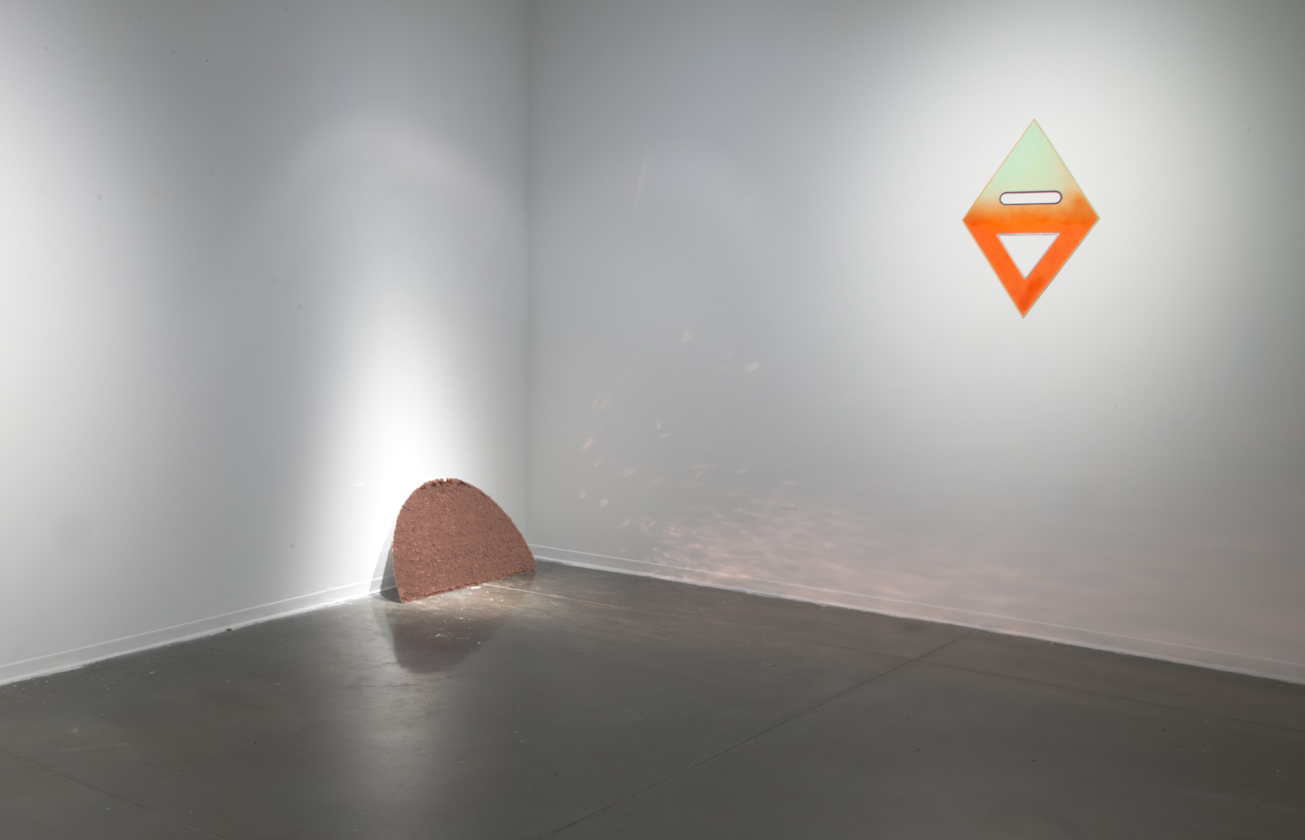 Left: Kate Clements, Right: Lindsay Deifik "Aqua Totem"