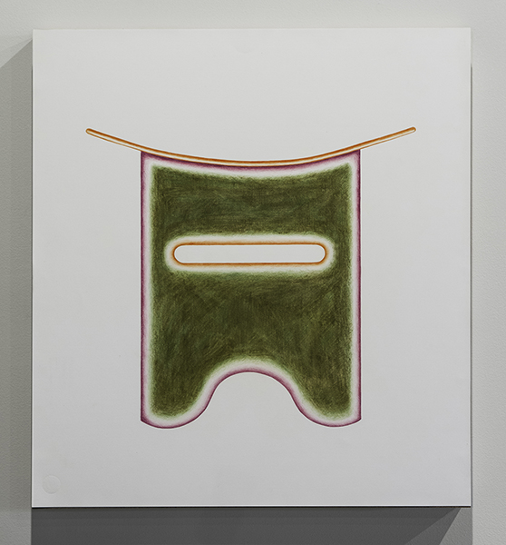Soft Visor Colored Pencil on Paper, 20" x 20"