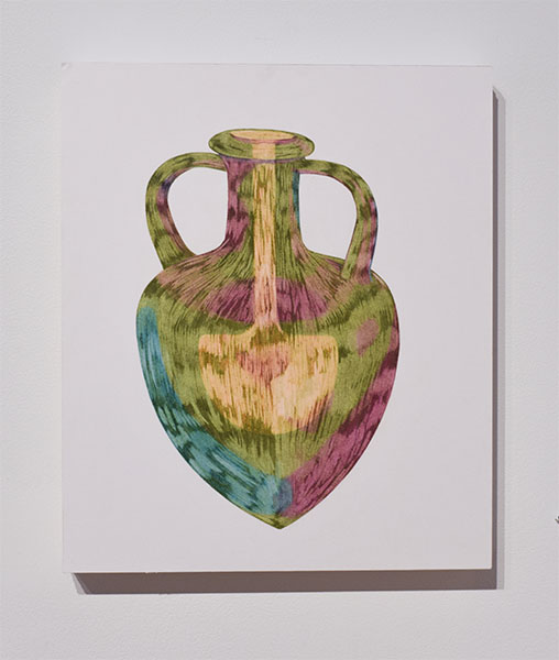Ruinous III, 16" x 14.5", Colored Pencil on Bristol on Panel, 2017
