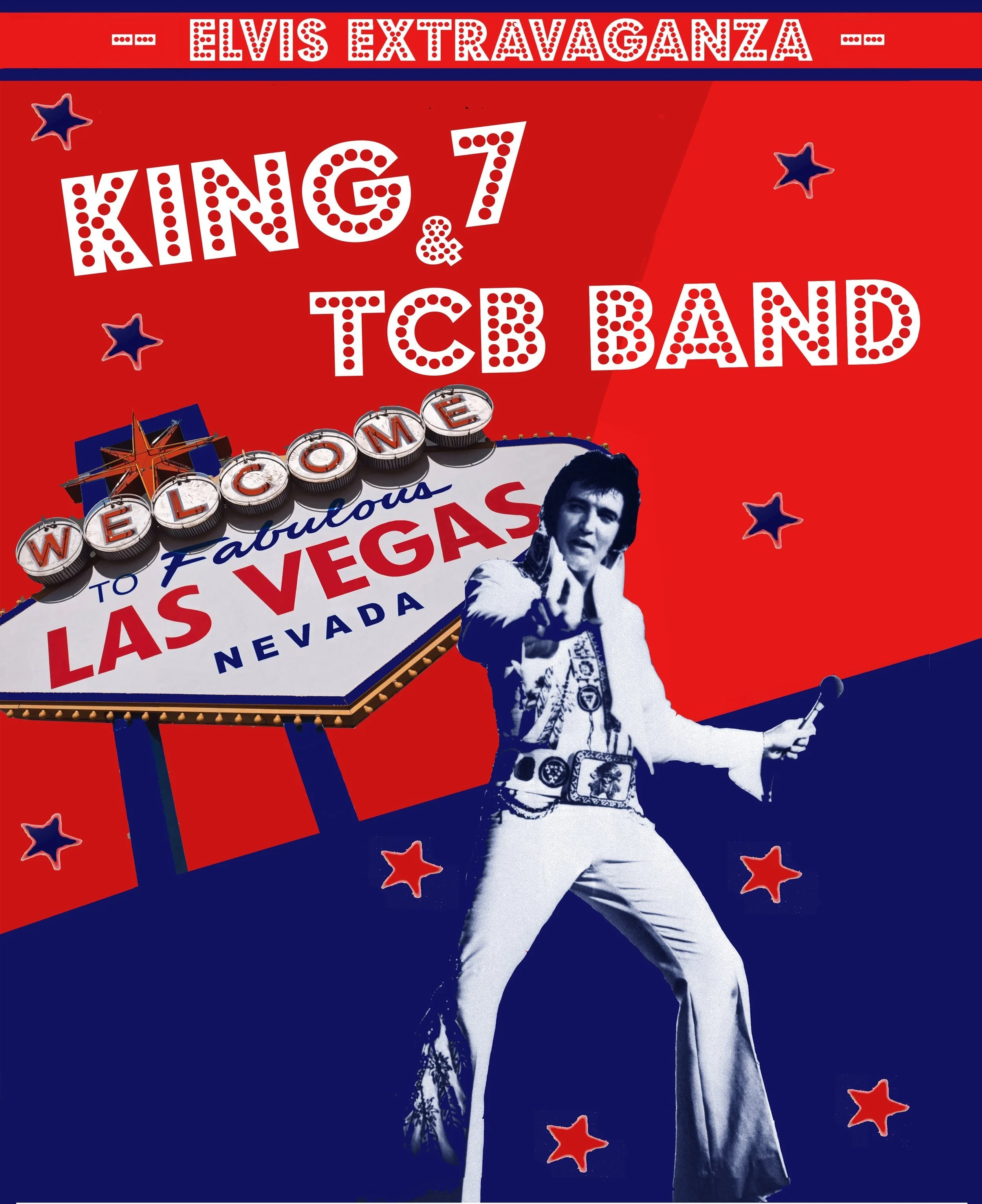 King 7 & The TCB Band - Elvis Tribute Show