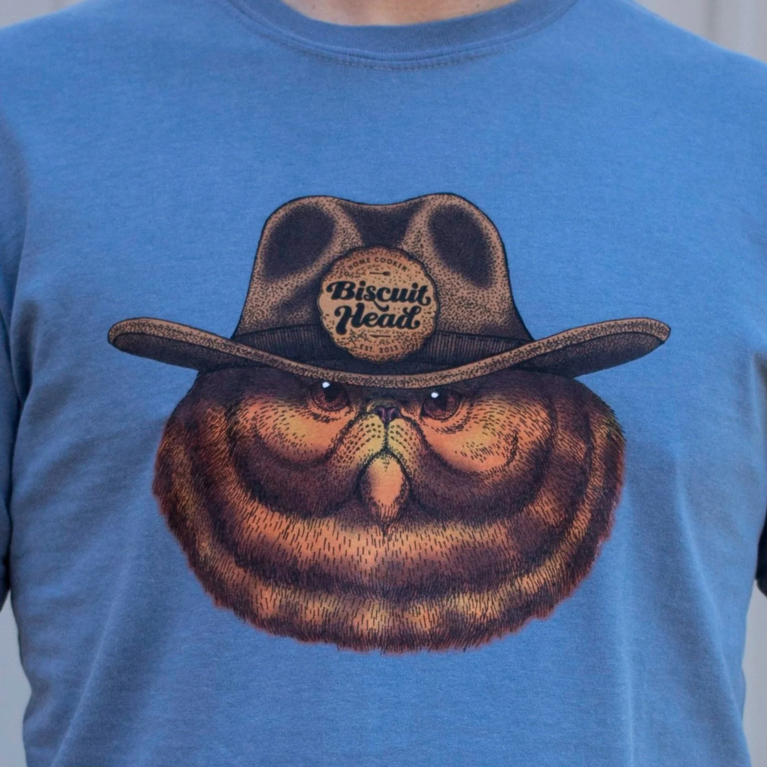 Cat in Hat T-shirt — Biscuit Head