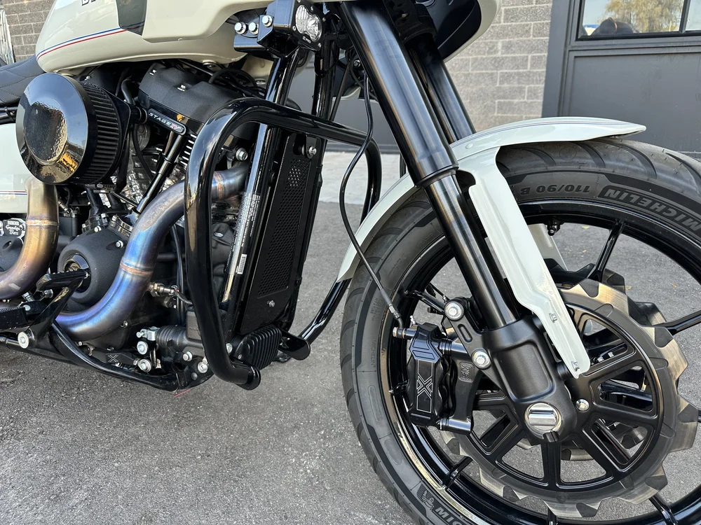 Custom Cycle Engineering 43mm Fork Tubes - DLC BLACK — FXR