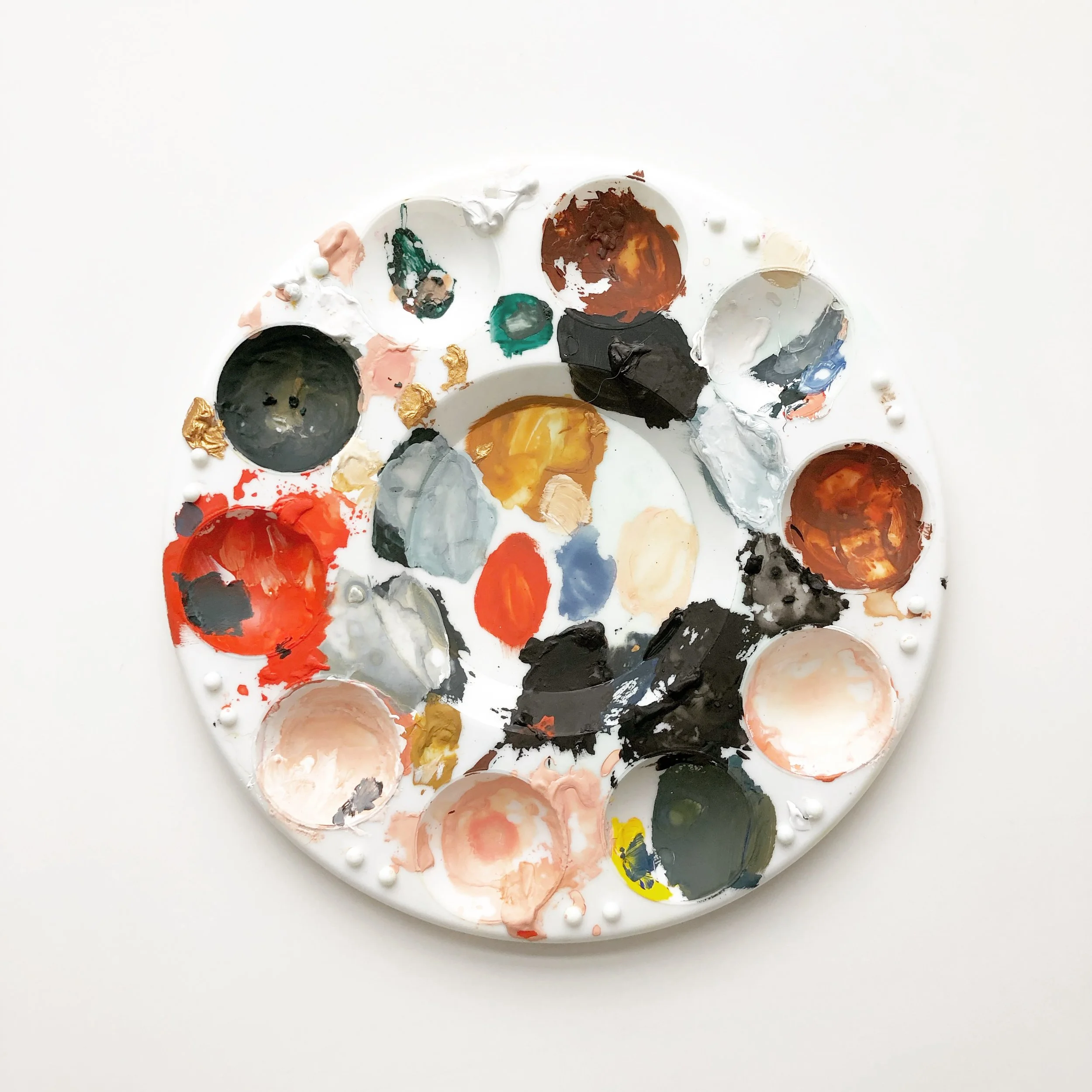 Paint Palette Basics for Gouache