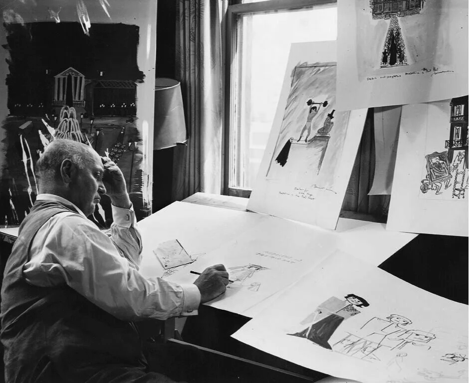 My Favorite Illustrators of the Past: Ludwig Bemelmans