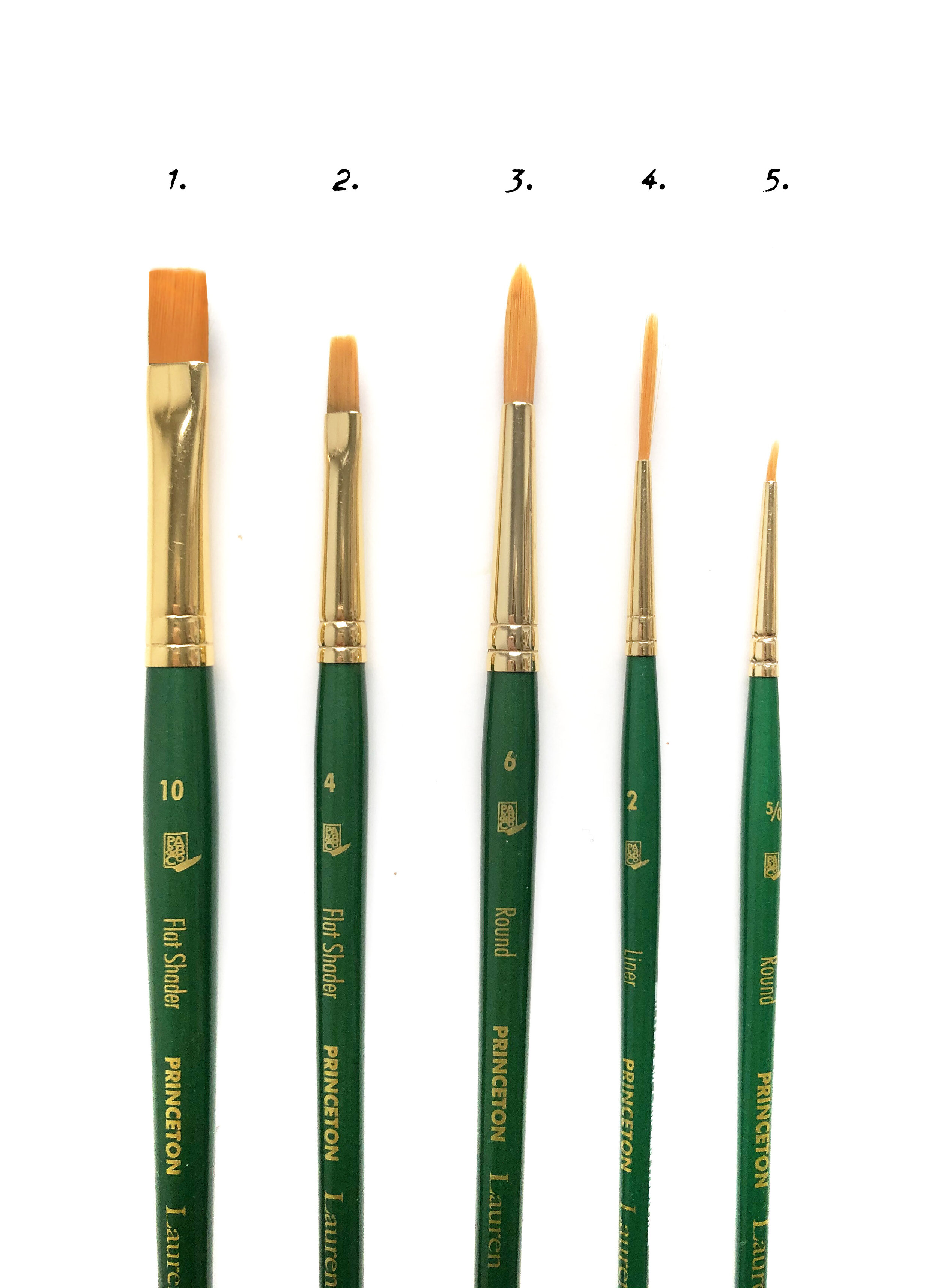 Types of Paint Brushes: A Guide to Choosing the Right Brush Shape