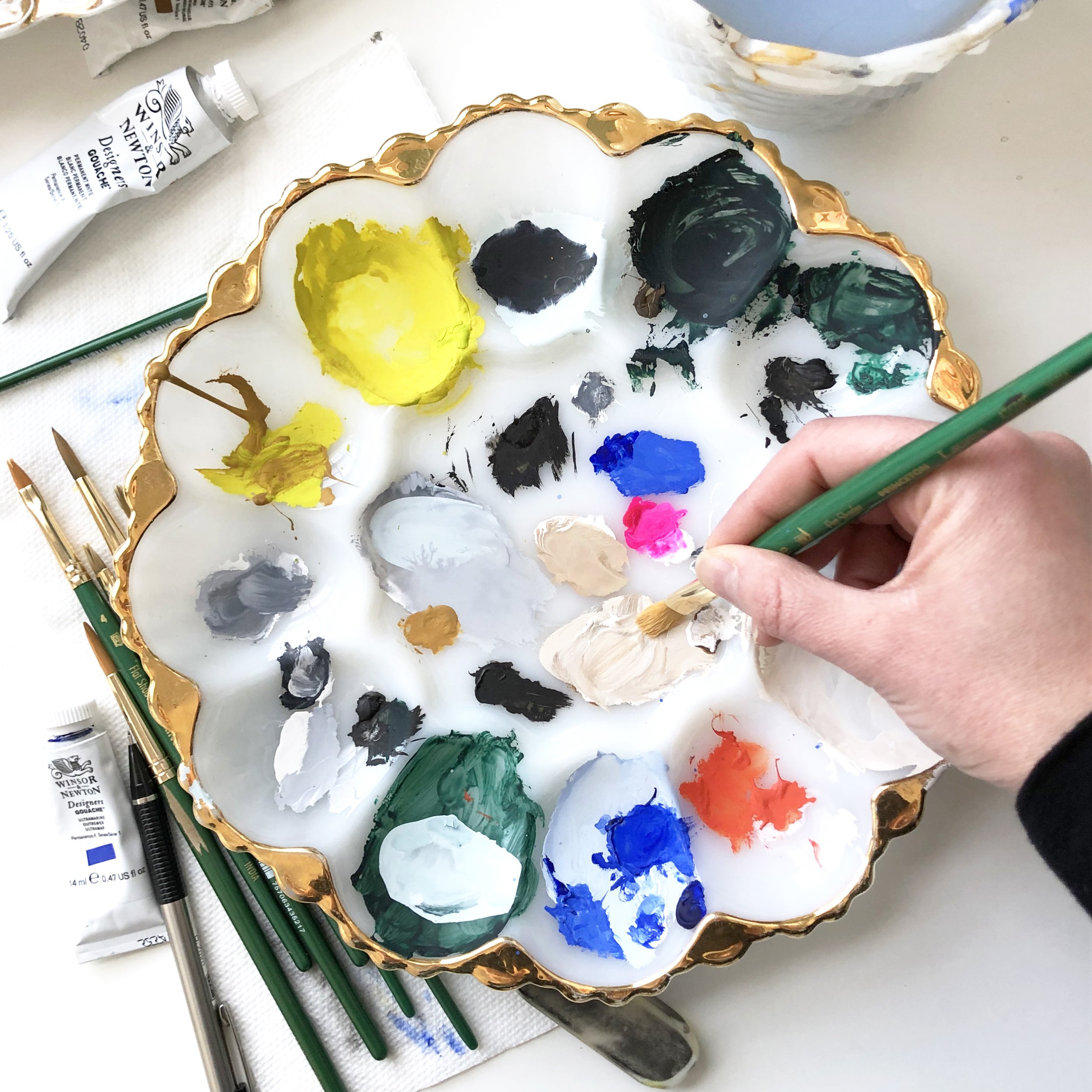 Paint Palette Basics for Gouache — Nicole Cicak