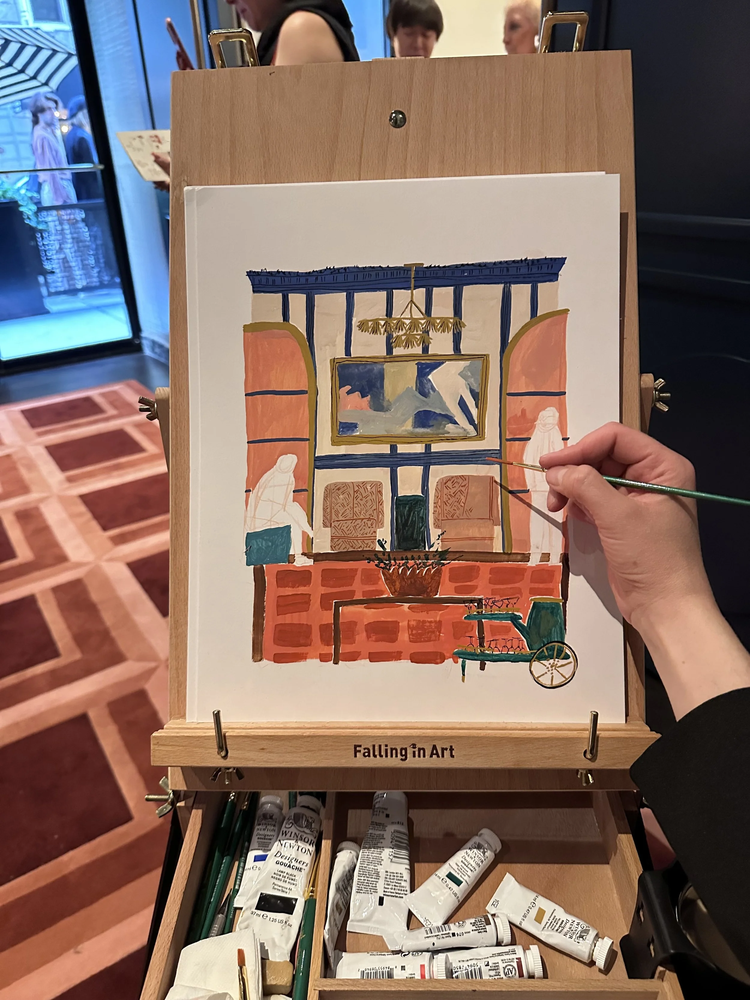 Live Painting at The Talbott Hotel