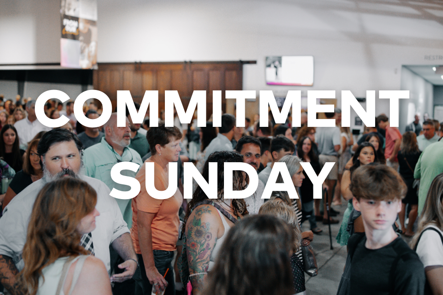 Commitment Sunday