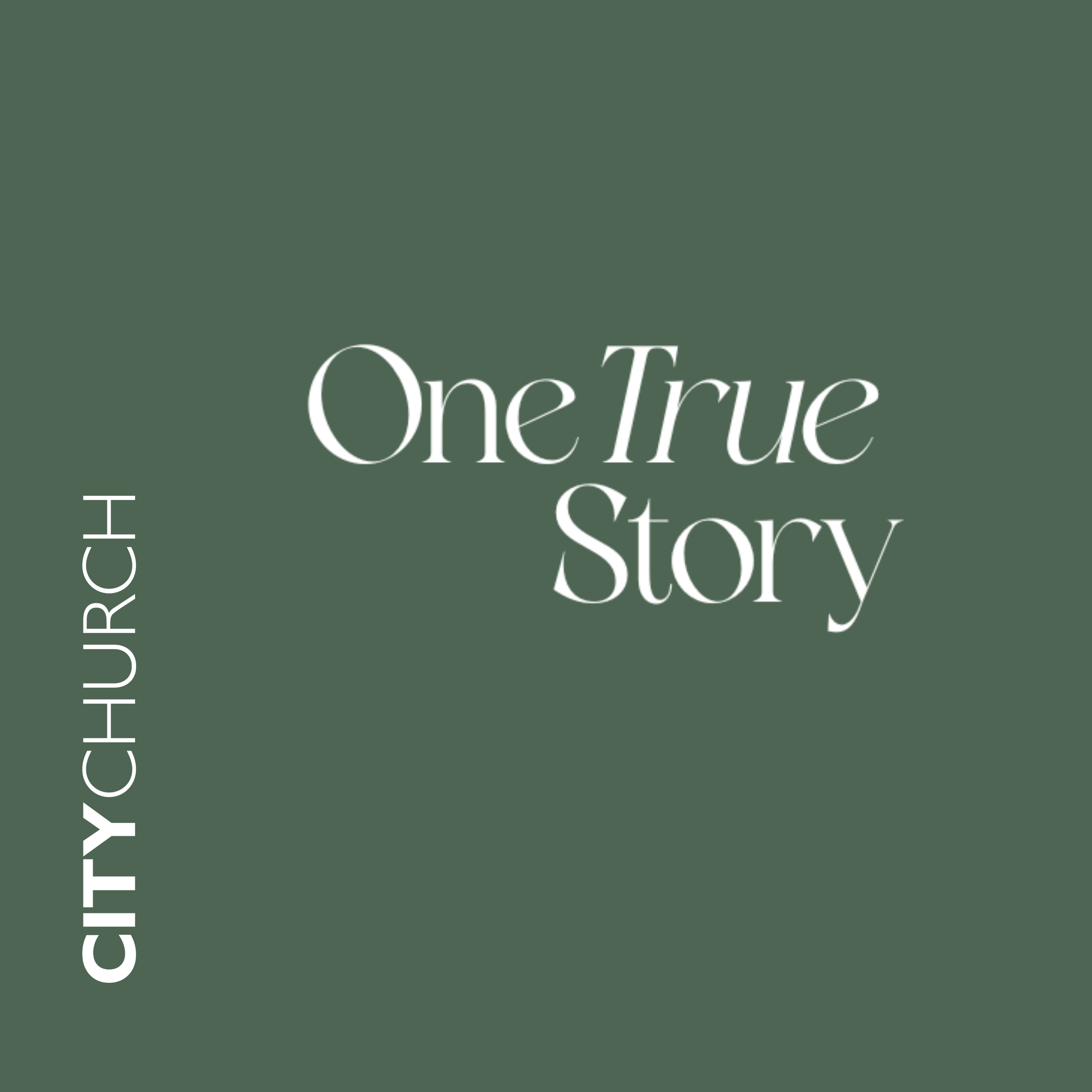 Sunday, January 25th, 2025 - Dean Inserra - One True Story