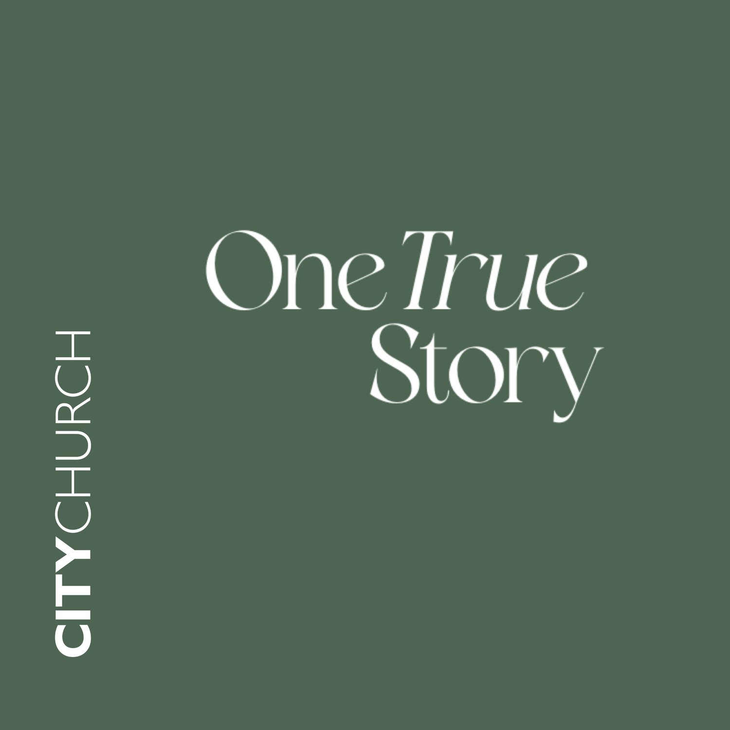Sunday, January 25th, 2025 - Dean Inserra - One True Story episode artwork