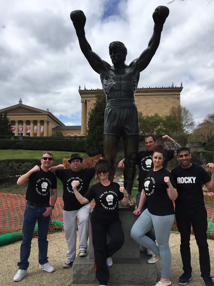 They love their Rocky tour T-shirts!!