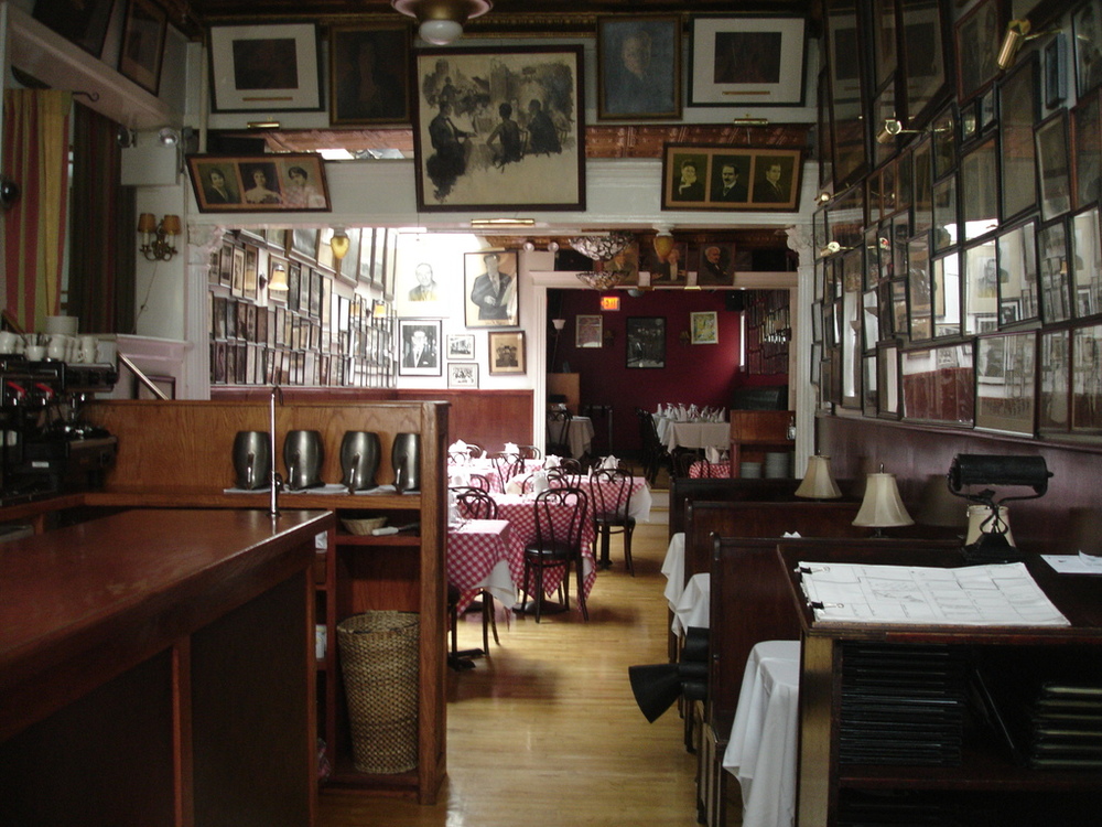 The Victor Café was used to film all interior scenes of Adrian's.