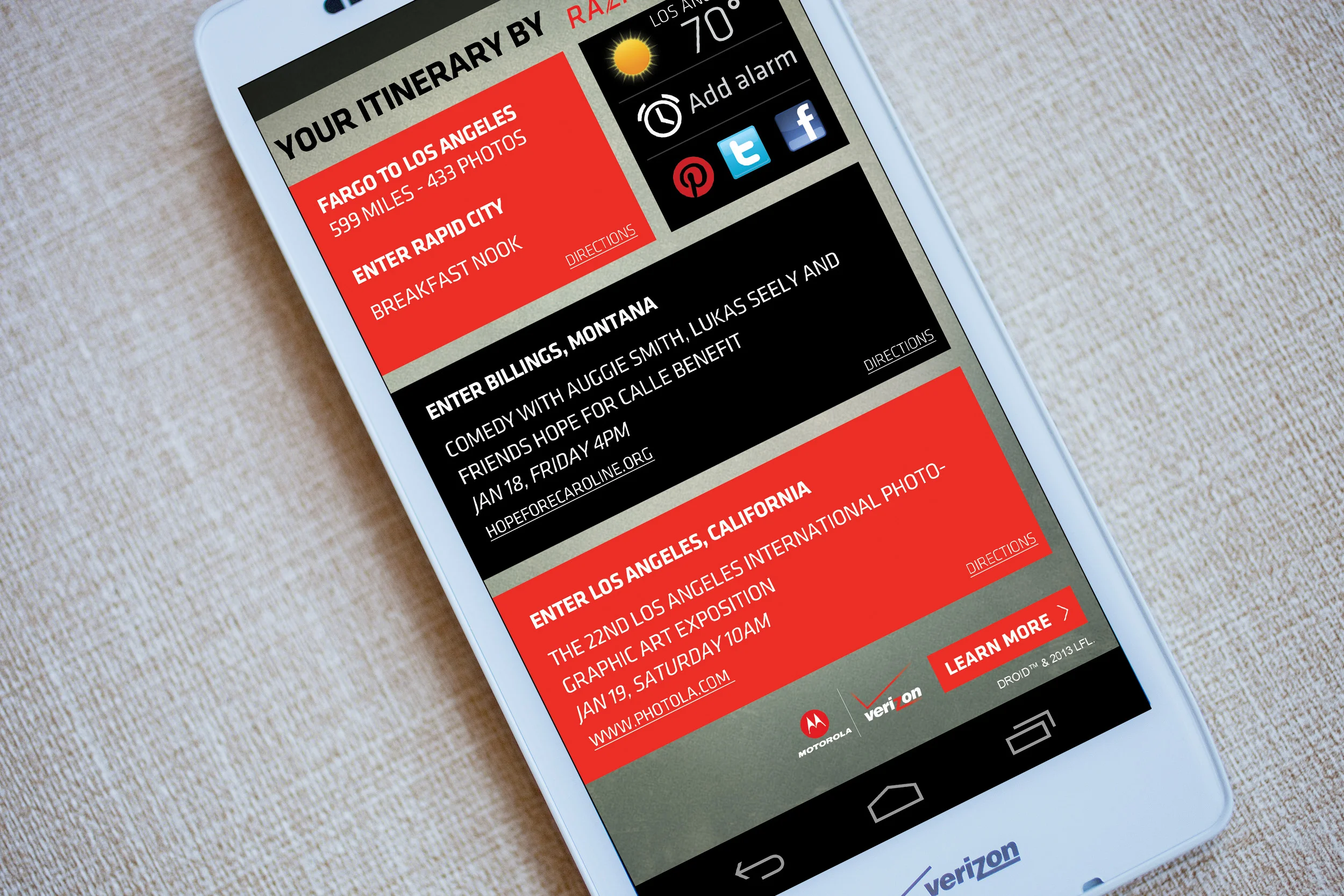 Geo-Targeted Mobile