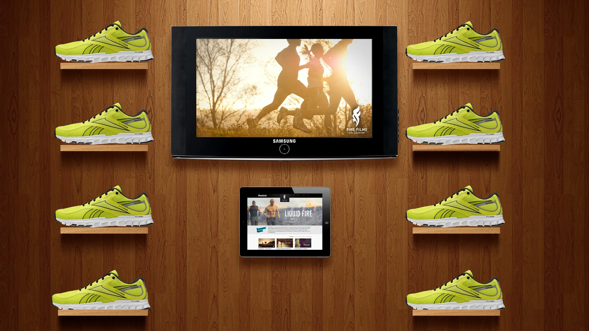 In-store touch screen