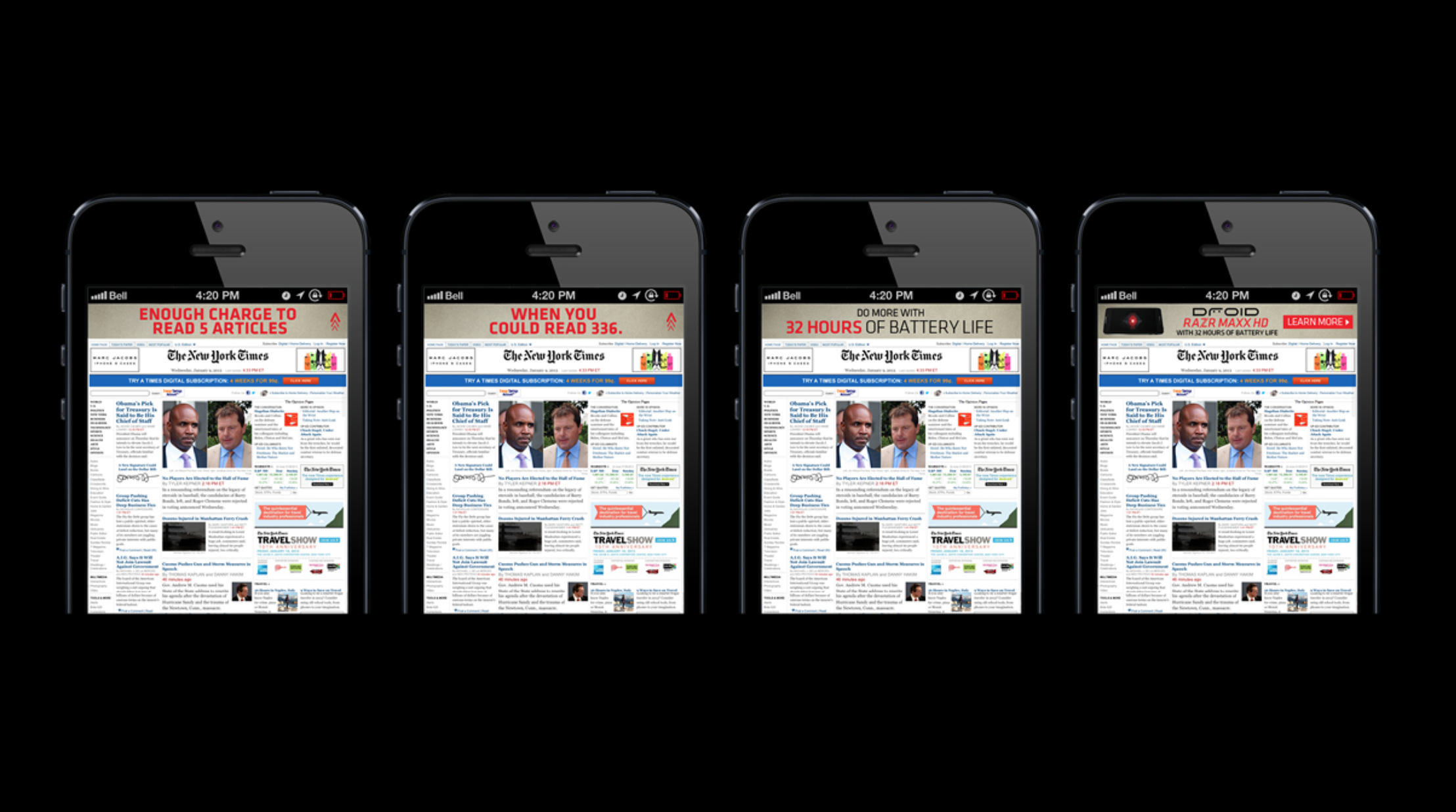 In-app contextual banners