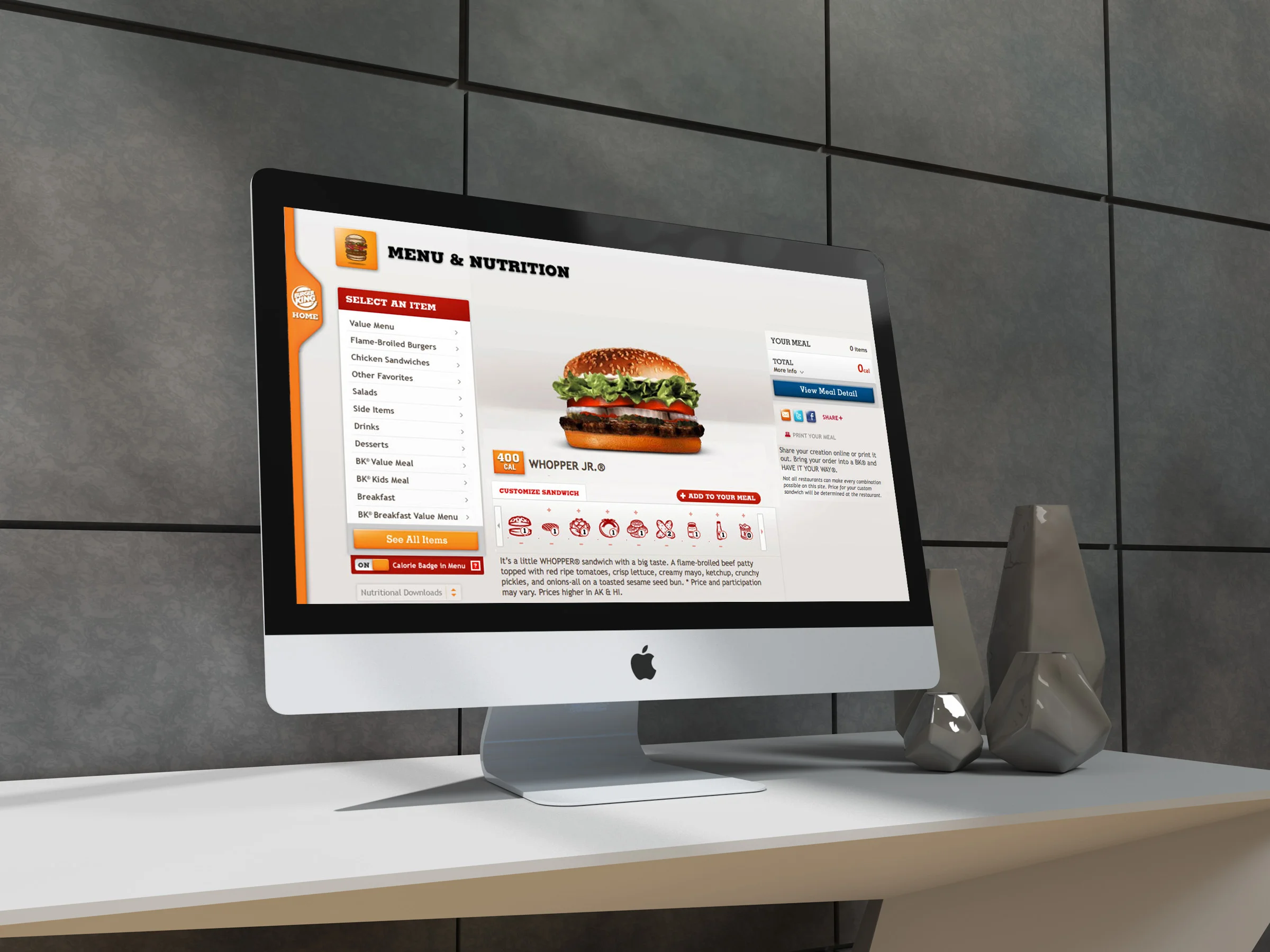 Select your toppings