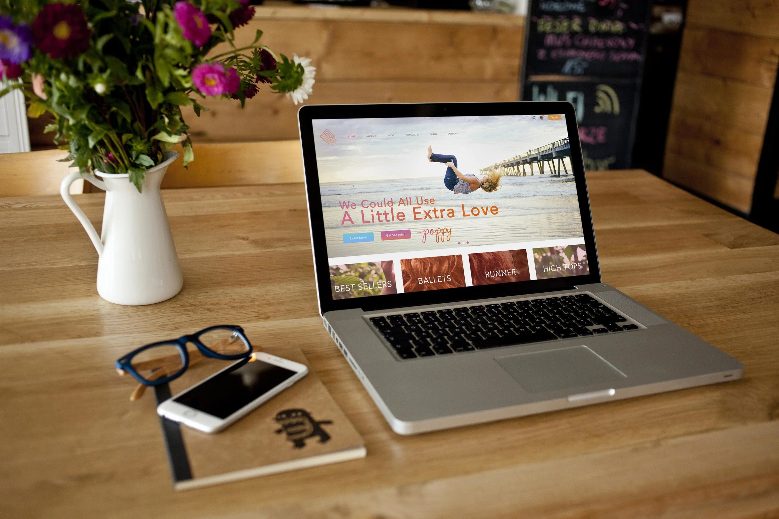 E-commerce site design