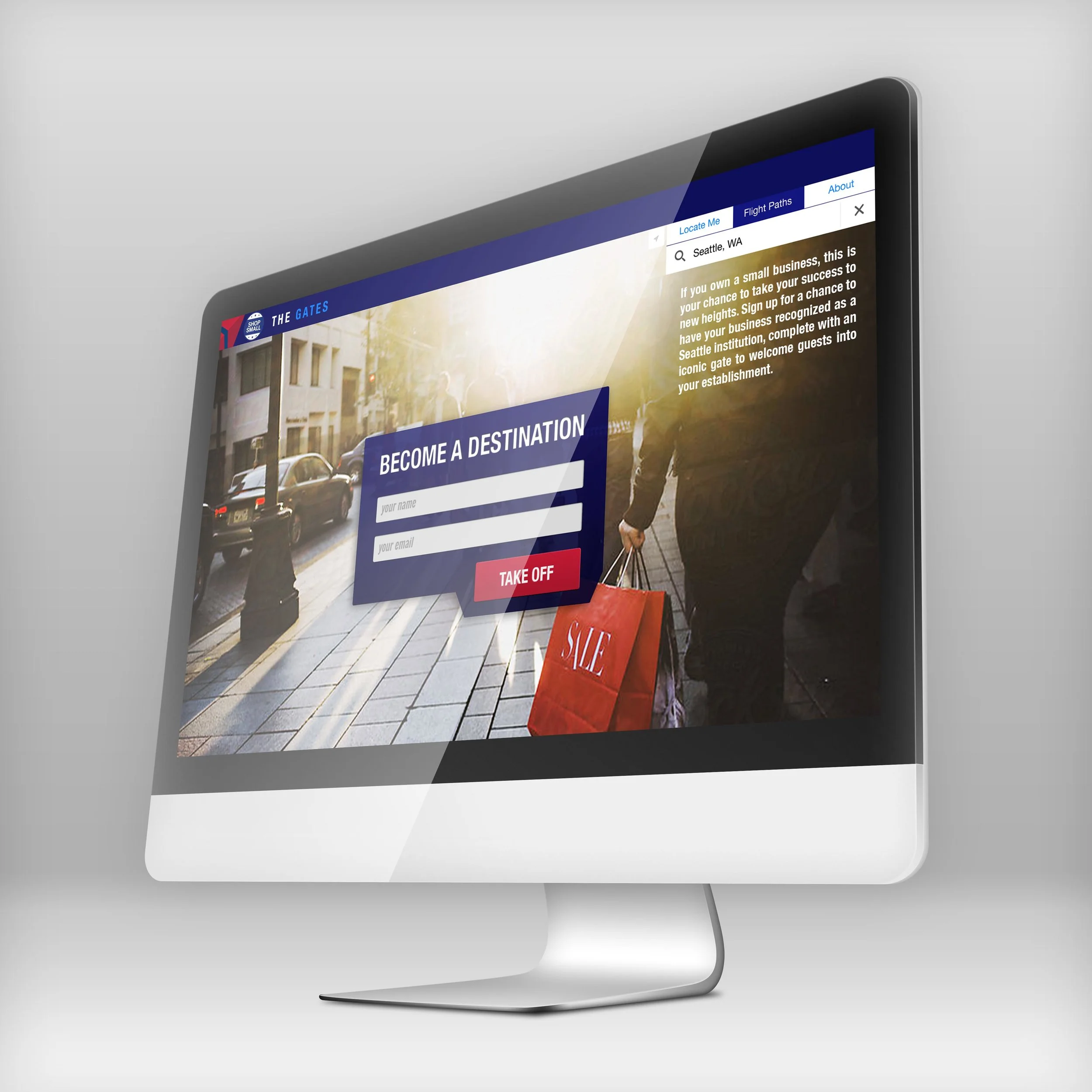 B2B site for establishments to join 