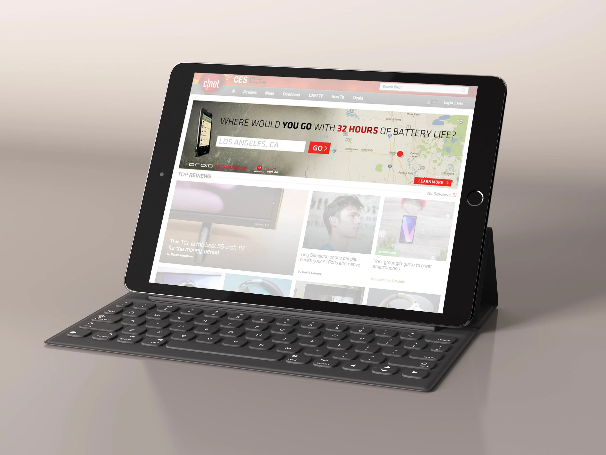 Geo-targeted rich media unit