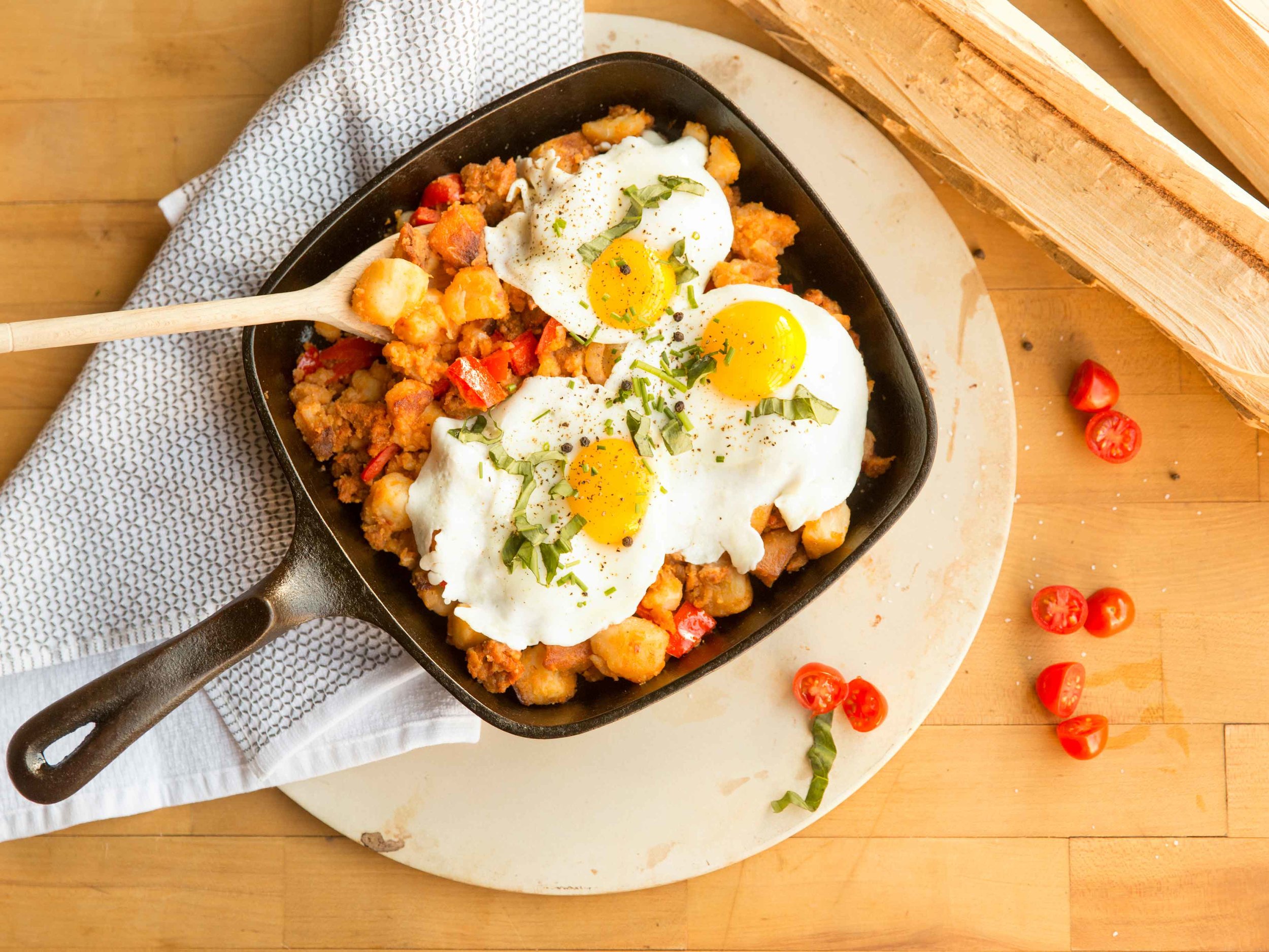 Recipe photo shoot