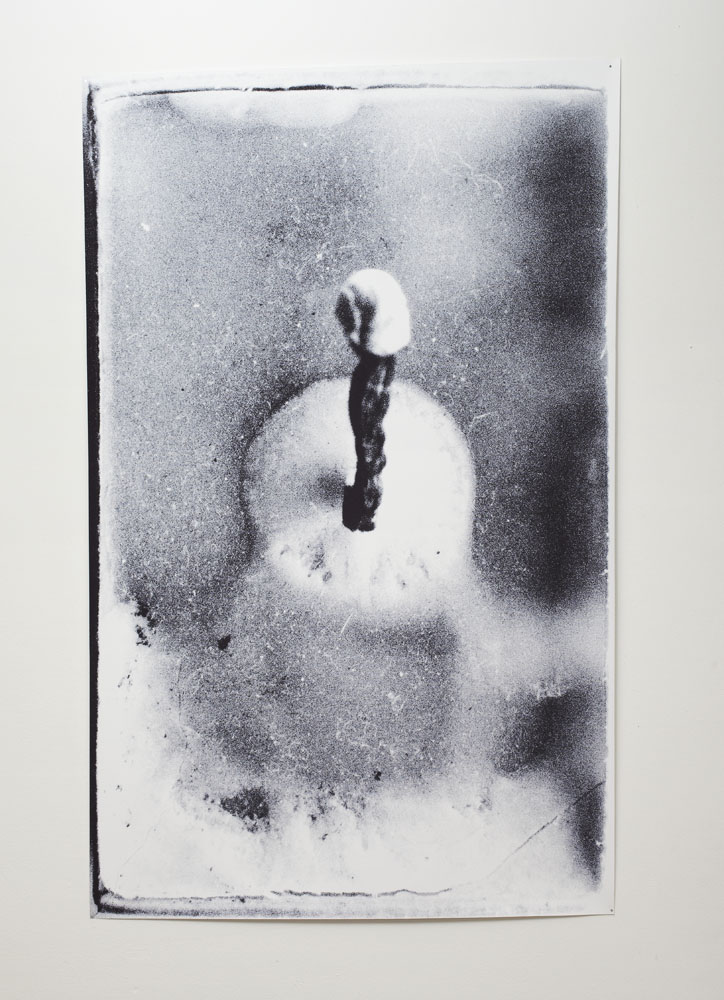 The art, "untitled III", is a photography & print series of a conceptual sculpture by artist Nicole Nadeau"