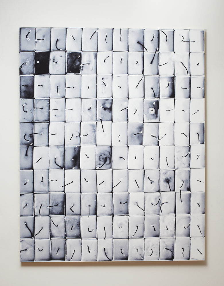 The art, "nothing is real, nothing is constant", is a photography & print series of a conceptual sculpture by artist Nicole Nadeau