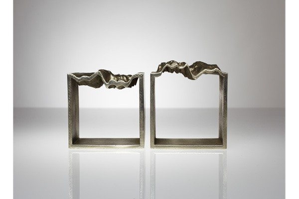 kns collective nicole nadeau kameron gad topo cuffs art objects artist sculpture