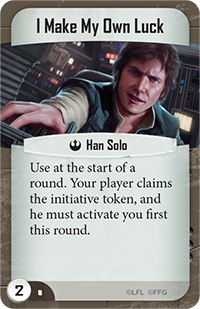 Han Solo - I Make My Own Luck
