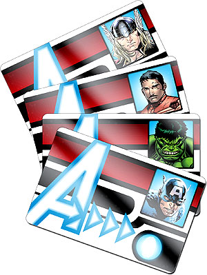 Avengers Age of Ultron HeroClix Avengers ID Cards