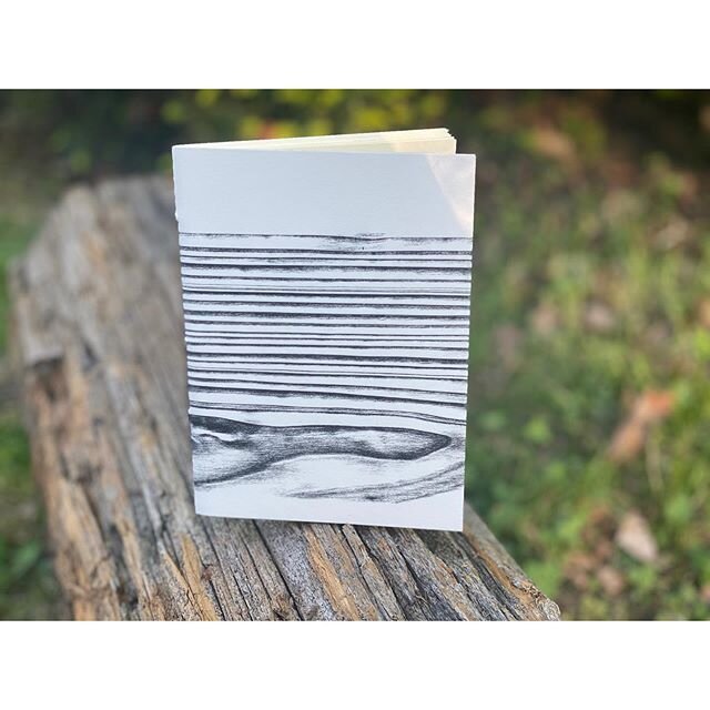 ... Made some blank journals for you to keep track of the shifting tides and all the seeds you plant // 40 hand stitched pages in letterpress covers printed from burnt cedar / link in profile / appreciate the support / go wander / make things by hand