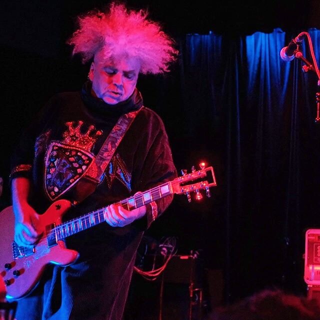 A few photos from #melvins show last night. Got to meet Buzz with @fantasticcoco