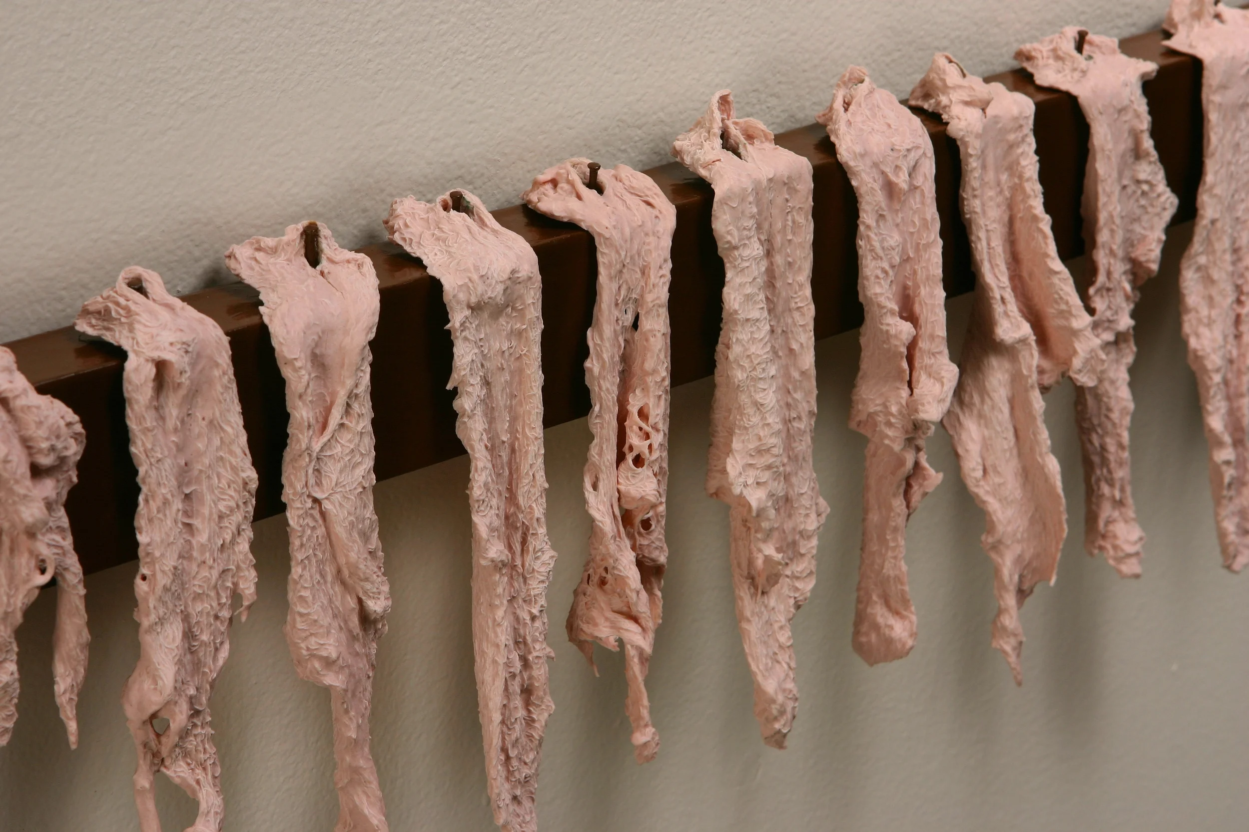  CHOCOLATE BAR, detail wood, ceramic, paint 