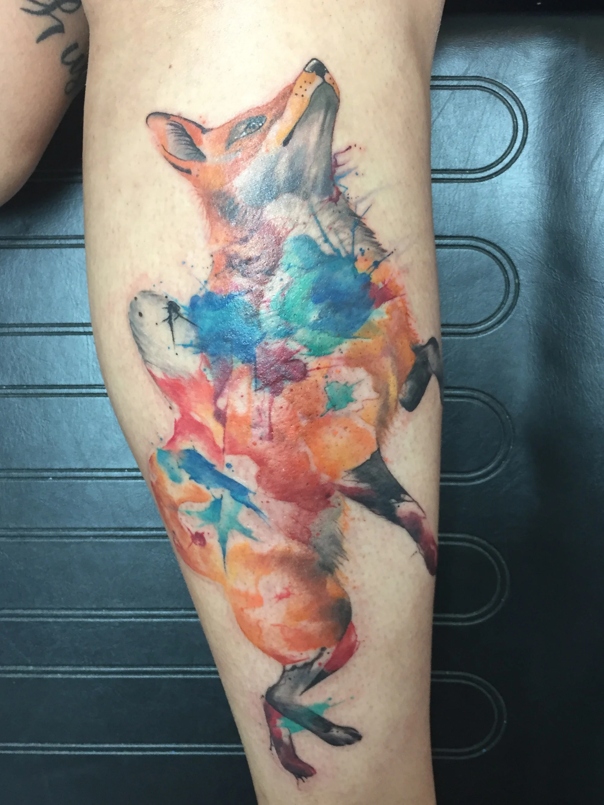 watercolor fox tattoo by leah williams.jpg