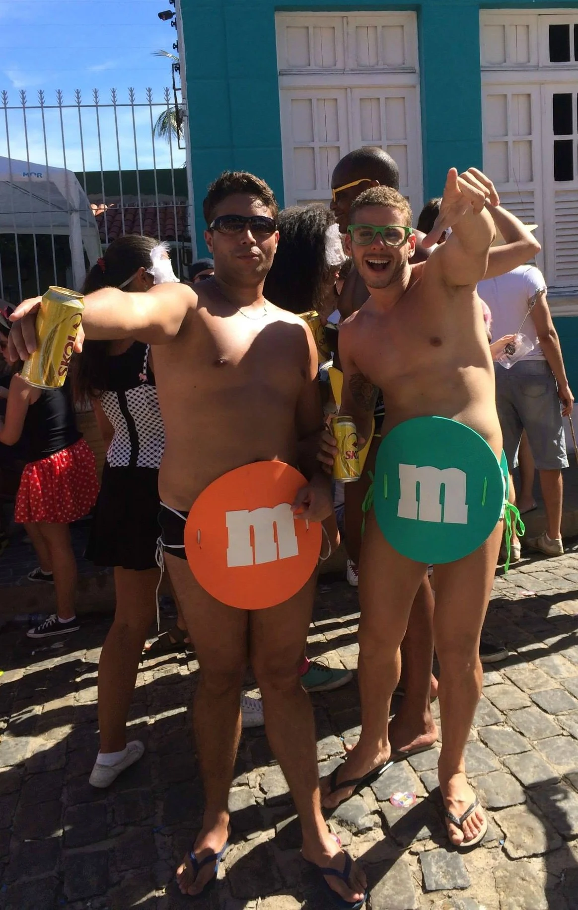 Personajes que se ven en Olinda durante el Carnaval. Foto: Patricia Alonso