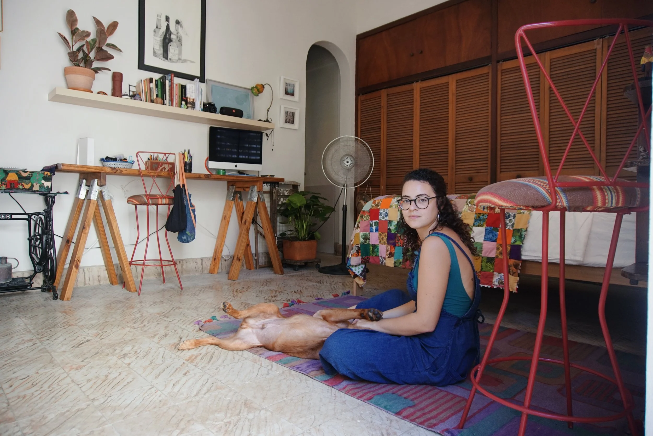 Leila y Radio.
