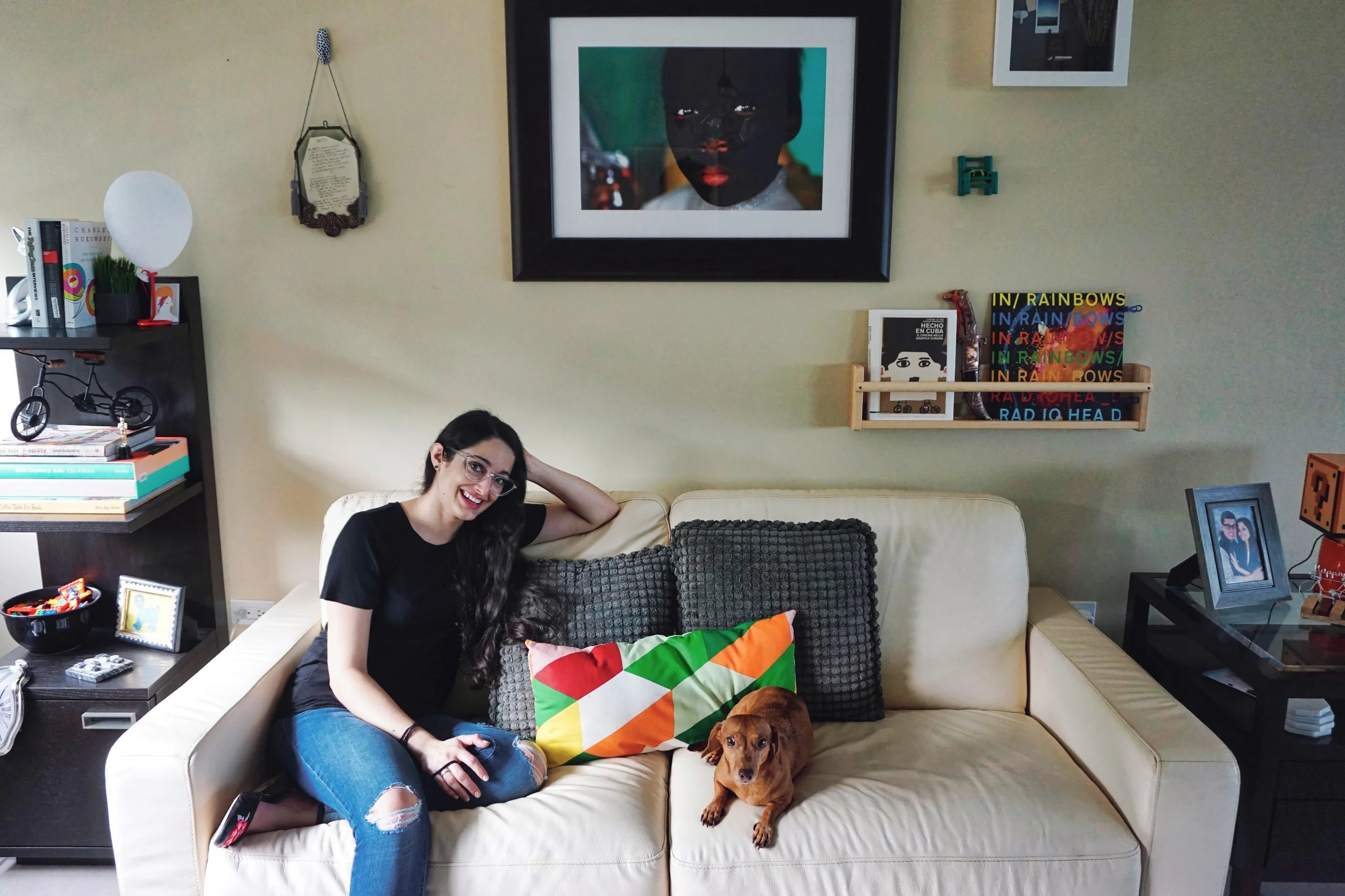 Yazmin y sus esculturas en plasticina